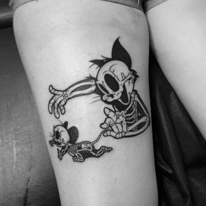 Tom & Jerry Tattoo