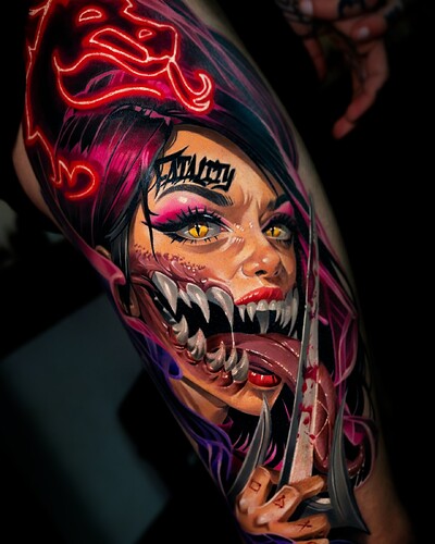 Horror Tattoo